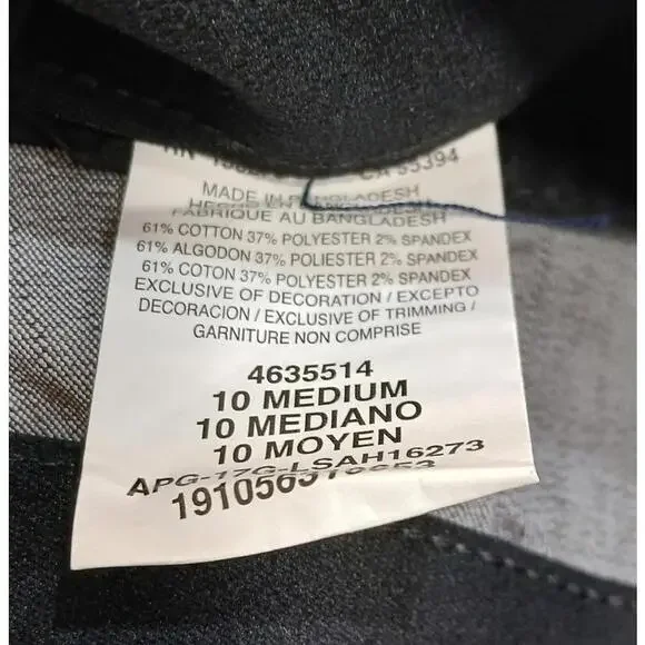 Lee Total Freedom Twill Pants Women's NWT Size 10 - Picture 8 of 9